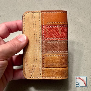 Cartera de cuero para guantes de hockey, baloncesto, fútbol y béisbol