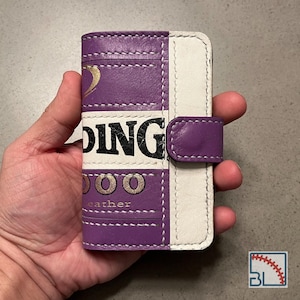 Cartera de cuero Spalding para voleibol