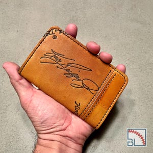 Cartera de cuero para guantes de béisbol Rawlings Ken Griffey Jr.