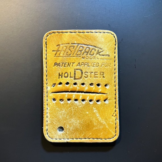 1960s Rawlings Fastback Finger Hole Baseball Glove Wallet / Etsy