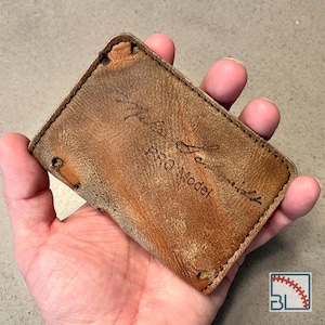 Cartera de cuero para guantes de béisbol de Franklin Mike Schmidt