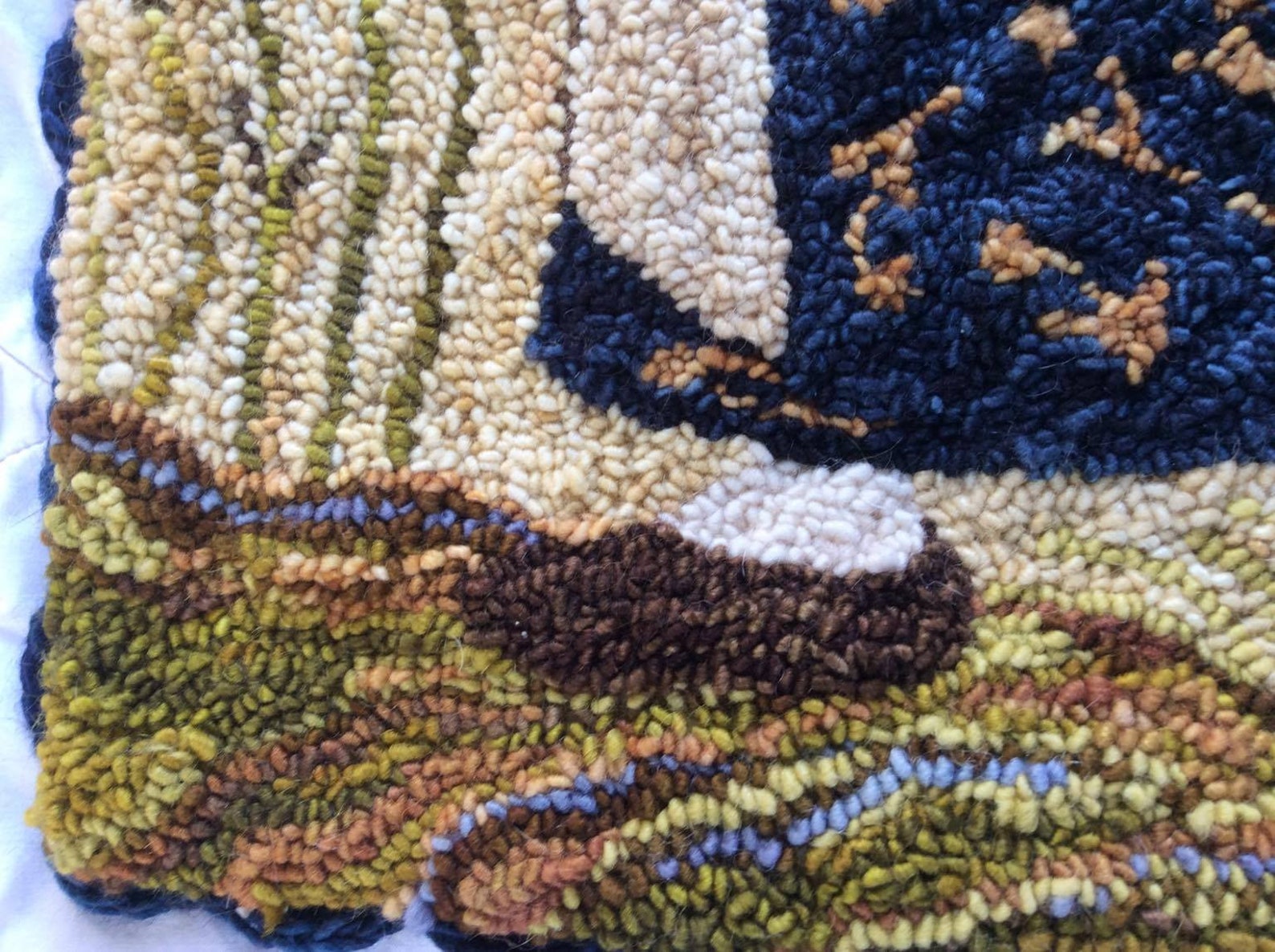 OXFORD Punch Needle Full Kit or Just Pattern 'Flax Etsy