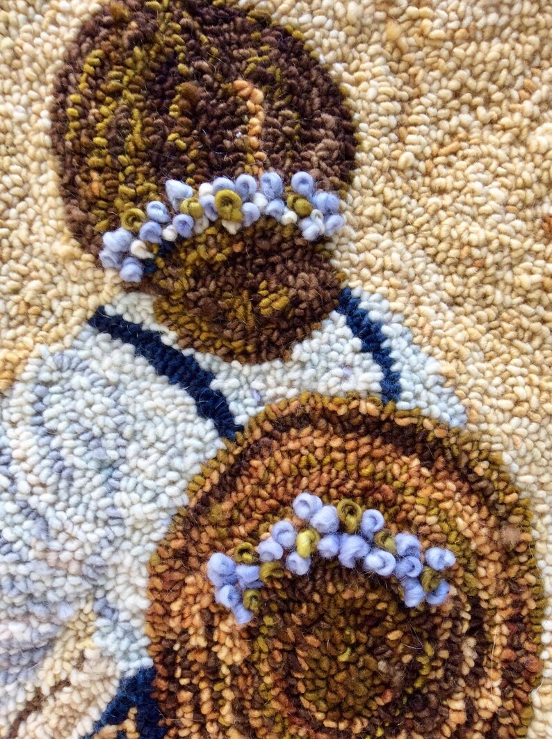 OXFORD Punch Needle Full Kit or Just Pattern 'flax Etsy