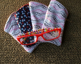 Eyeglass Cases in star pattern