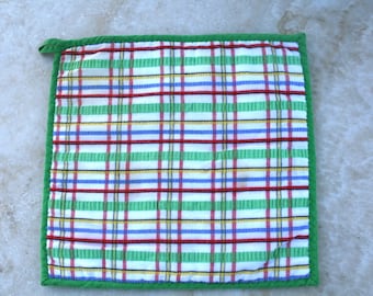 Hot Pads for the Kitchen, Hostess Gift Idea, Cotton Potholders