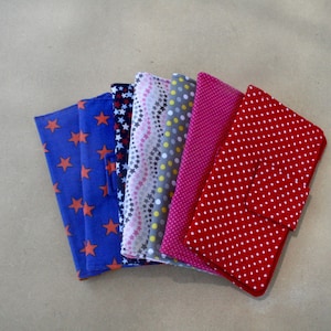 Carteras de Mujer, Cartera de Tela Grande, Cartera de Viaje Clutch de Mujer, Estrellas y Puntos, Elige tu favorito
