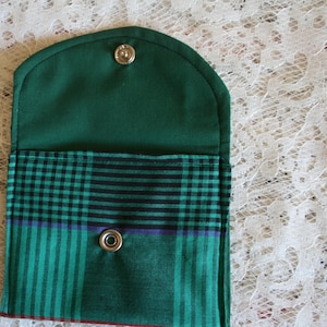 Coin Purse, Small Jewelry Pouch, Minimalist Wallet, Snap Closure