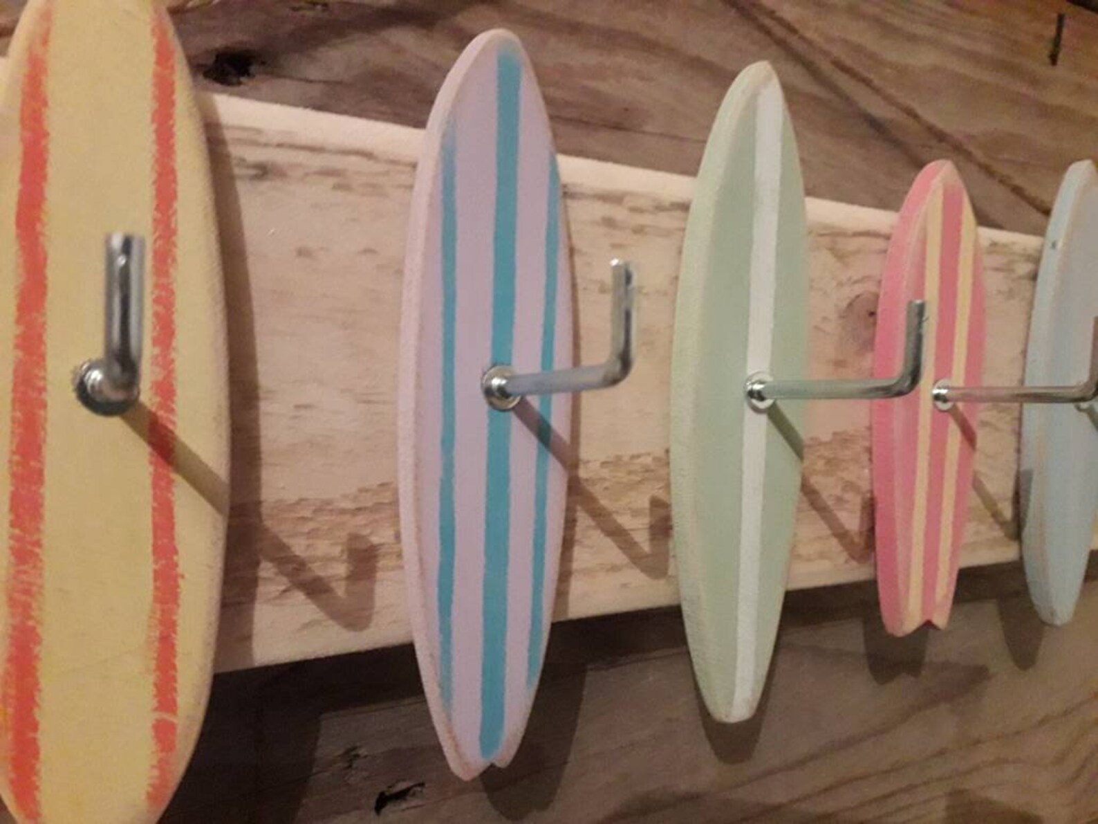 Surfboard Key Hooks/ Jewellery Hooks/ Jewelry Organizer/ - Etsy