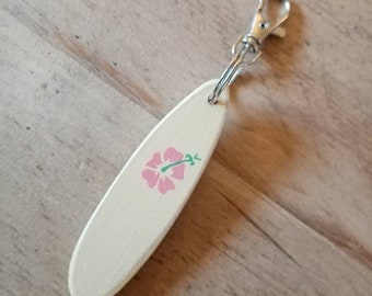 Porte-clés de planche de surf / porte-clés de planche de surf / planche de surf / porte-clés / porte-clés / cadeaux de mariage / cadeau d'anniversaire / rembourrage de bas / cadeaux de surf /