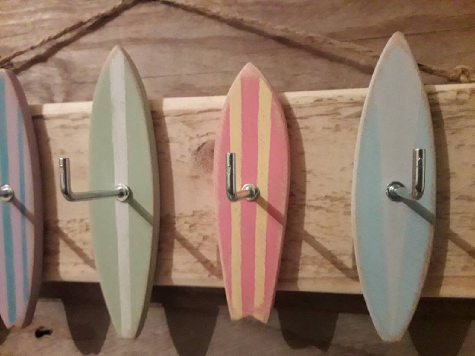 Surfboard Key Hooks/ Jewellery Hooks/ Jewelry Organizer/ - Etsy