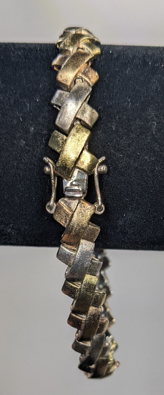 Vintage RJ Graziano Sterling Bracelet - 7 inches - image 3