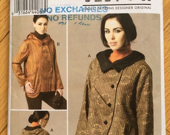 Vogue 8752, Marcy Tilton Designer Jacket pattern, cut to size 14