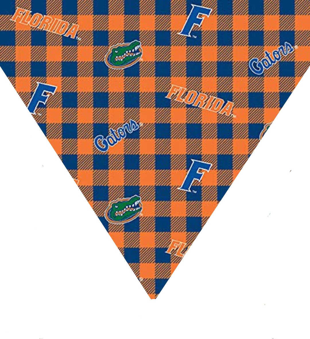 University of Florida Gators Dog Bandana Florida Gators Dog Etsy