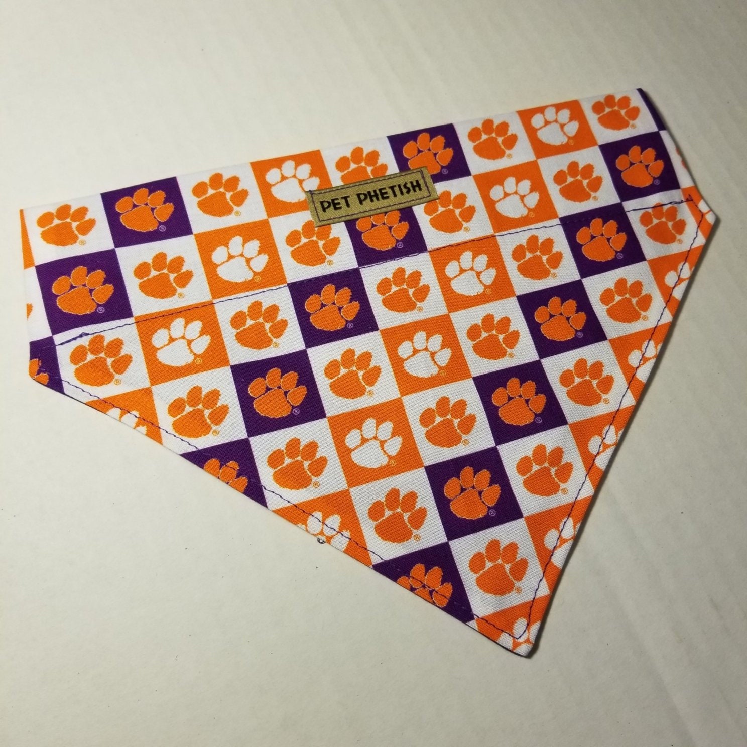  Littlearth NCAA Clemson Tigers Stripe Fringe Scarf : Sports &  Outdoors