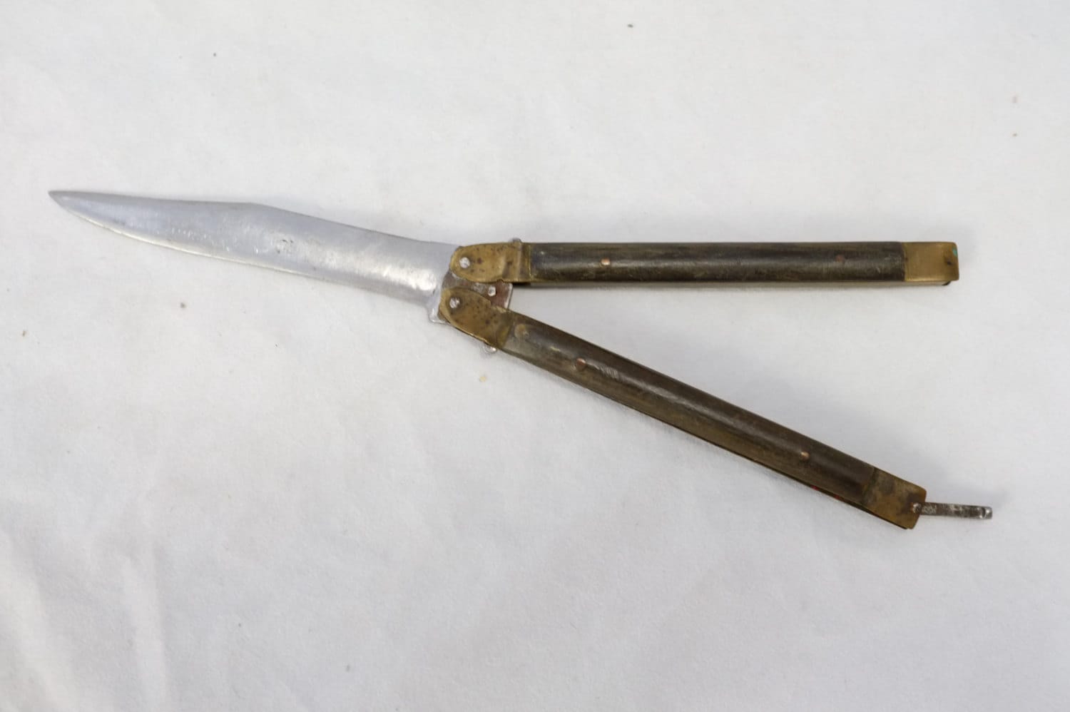 Vintage Balisong Butterfly Knife FMH Filipino Handmade Knife Etsy
