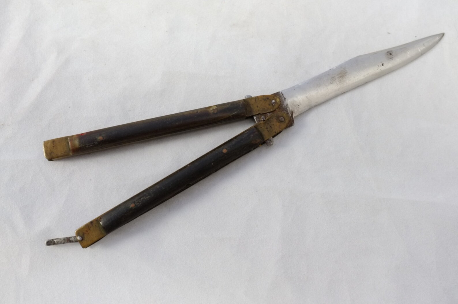 Vintage Balisong Butterfly Knife FMH Filipino Handmade Knife Etsy