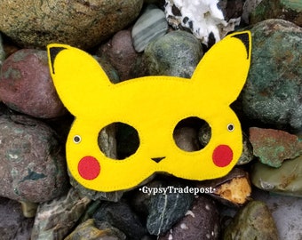 Unique Pokemon 3 Printable Masks photo booth Pokemon Mask | Etsy