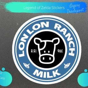 LoZ Stickers  | Water bottle Sticker | Waterproof Sticker | Laptop Sticker | Vinyl Sticker | Art |Decal |