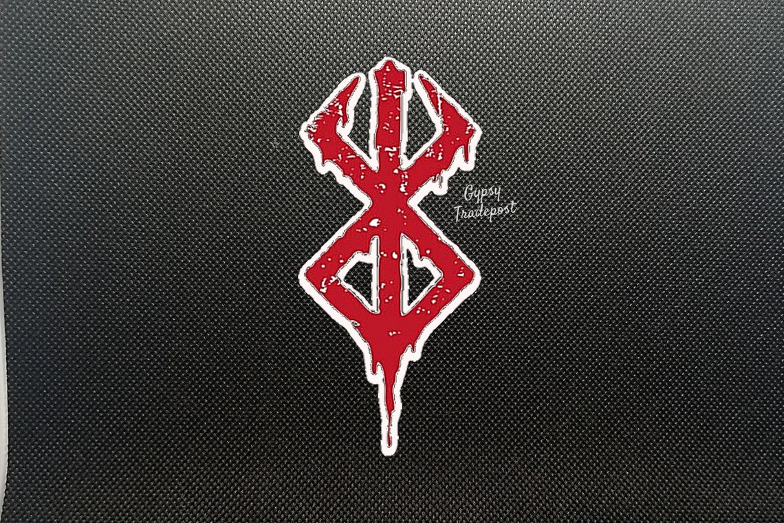 Viking Stickers: Berserker Rune Mark | Water Bottle Sticker ...