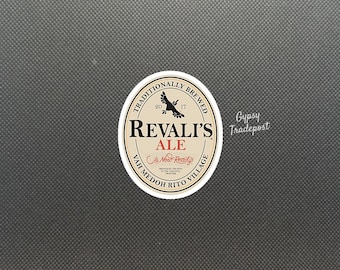 Legend of Zelda Stickers: Revali's Ale  | Water bottle Sticker | Waterproof Sticker | Laptop Sticker | Vinyl Sticker | Art |Decal |