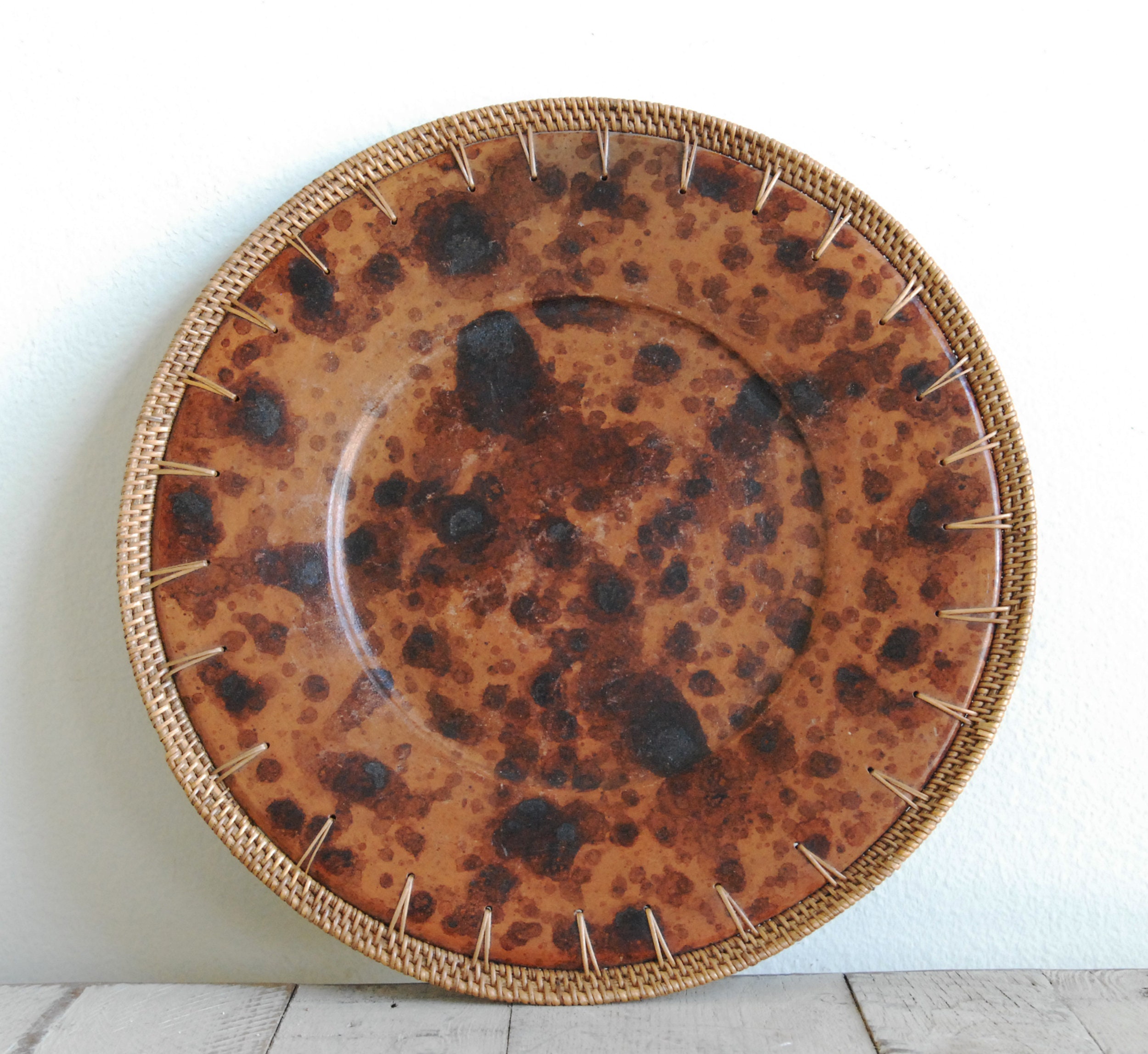 Large Charger Plate Large Ceramic Charger Etsy