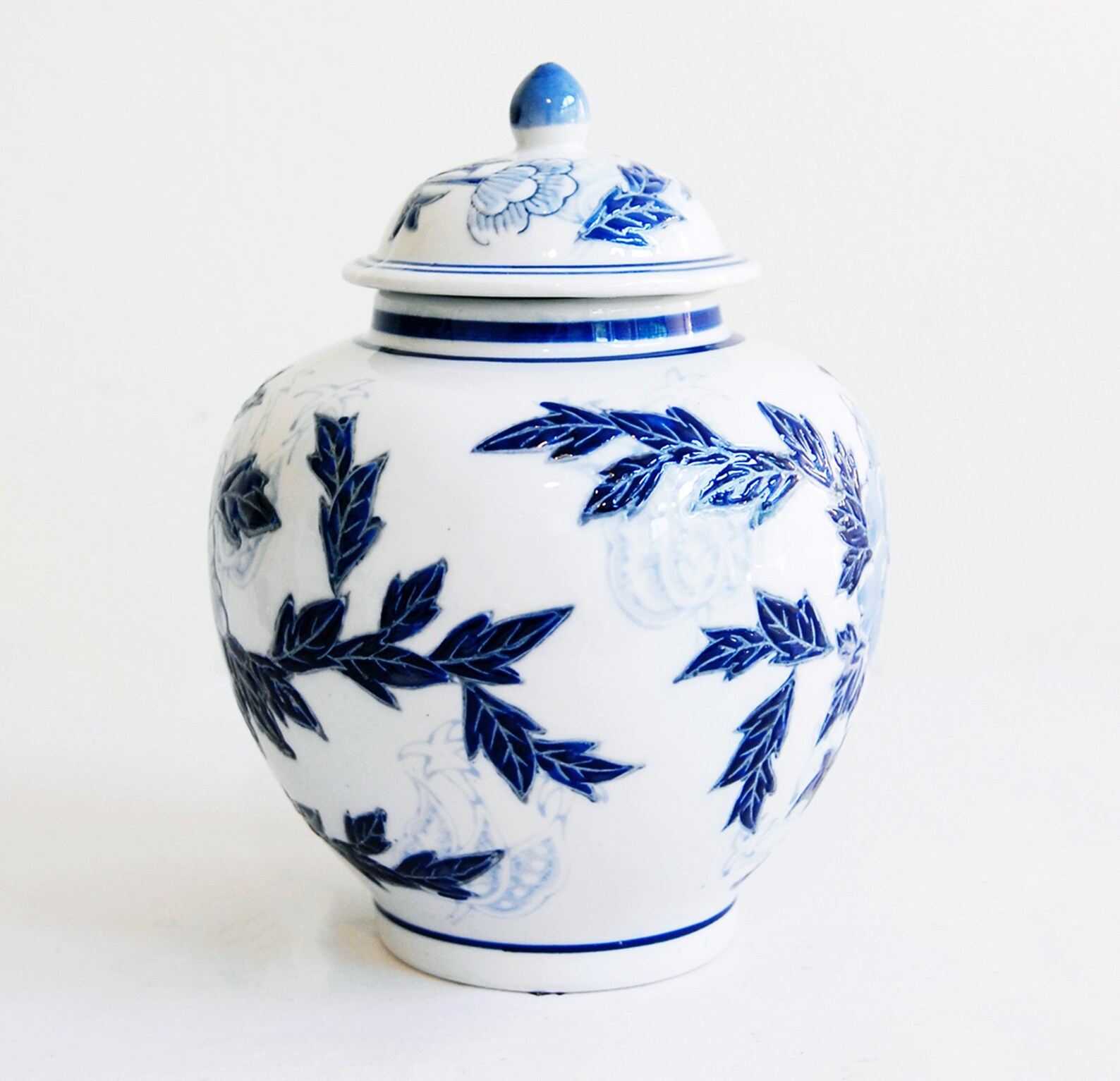 Chinoiserie Classic Ginger Jar Ginger Jar With Lid Etsy