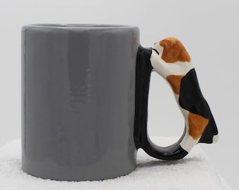 Beagle Mug Dog Handle Rabbit Hound Coffee Cup Hunting Dog Lovers Gift