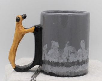 Great Dane Mug Fawn Dog Handle Coffee Cup Pet Lover Novelty Cup Drinkware