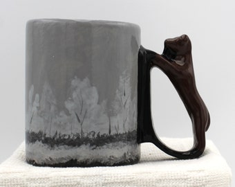 German Shorthaired Pointer Mug Handle Short-hair Coffee Cup Gun Hunting Dog Lover Novelty Cup Drinkware