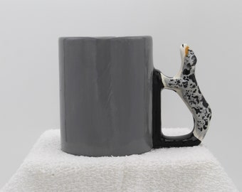 Catahoula Leopard Mug Dog Handle  Coffee Cup Hunting Dog Novelty Drinkware