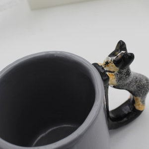 Blue Australian Cattle Dog Mug Blue Heeler Lover Coffee Cup Herding Dog Novelty Drinkware Bild 8