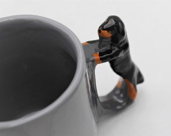 Gordon Setter Mug Dog Handle Coffee Cup Unique Novelty Drinkware