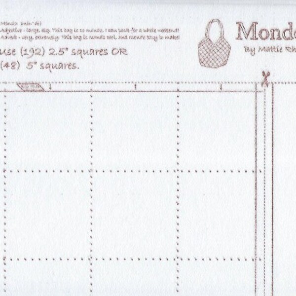 Quiltsmart Printed Interfacing Etsy