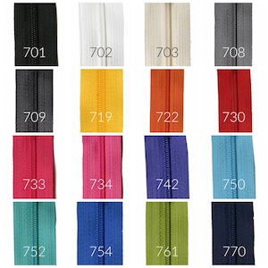 Cremallera Atkinson Designs de 22" - Número 3, YKK