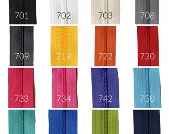Cremallera Atkinson Designs de 22" - Número 3, YKK