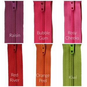 Atkinson Designs 22" Zipper - Number 3, YKK image 5