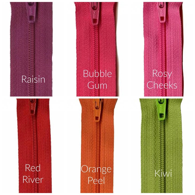 Atkinson Designs 22" Zipper - Number 3, YKK image 5
