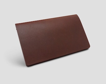 Fold card holder, Clean, Minimal Design, Full Grain Vegetable Tanned Bridle Leather