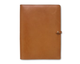 Padfolio - Full grain English Bridle leather, Vegetable Tanned