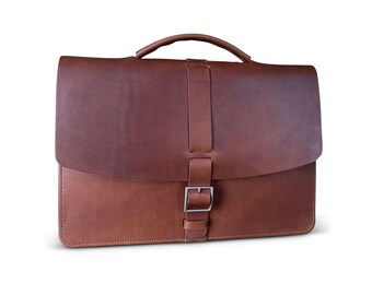 Handmade Single Strap Satchel, Messenger Bag, Laptop Bag, Work Bag