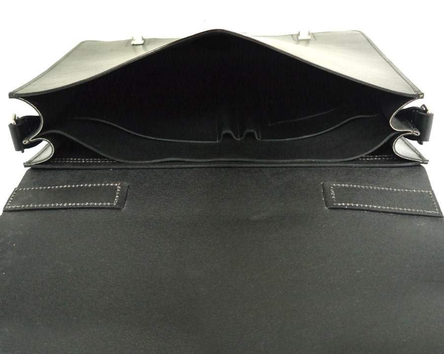 15.25 Handmade Messenger Bag Full-grain Leather | Etsy