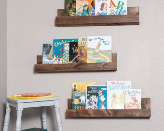 girl nursery bookshelf