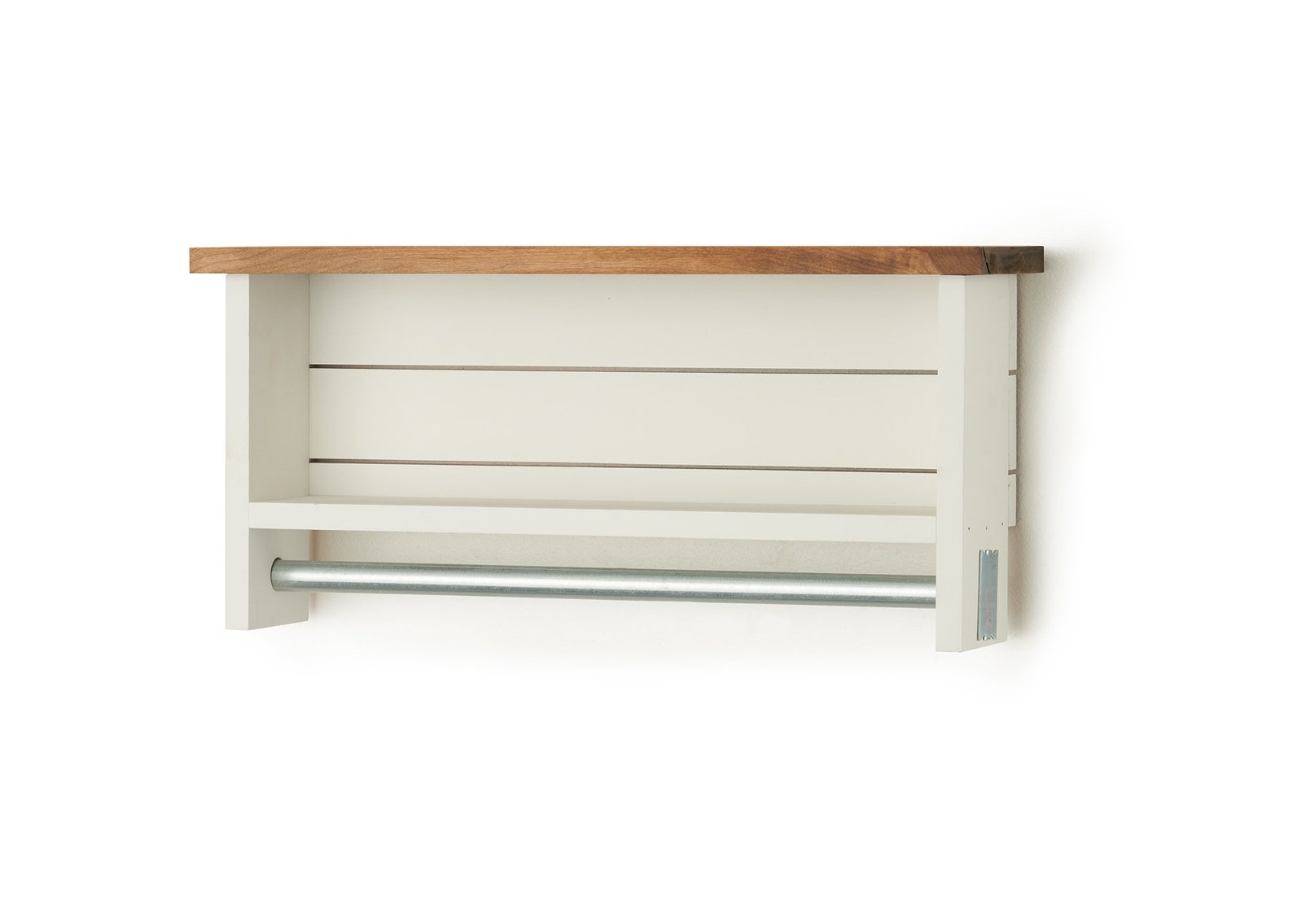 Modern Farmhouse Shelf With Towel Bar Etsy