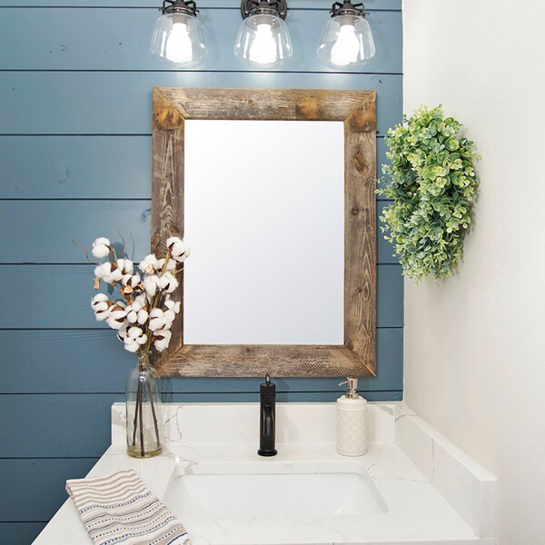 Rustic Vanity Mirror Etsy
