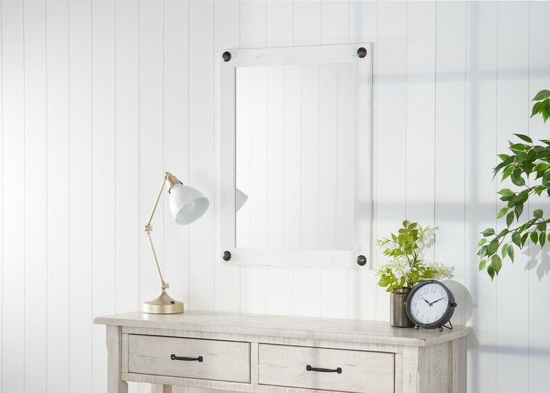 Set of 2 Farmhouse Bathroom Mirrors 24 X 31 with Etsy