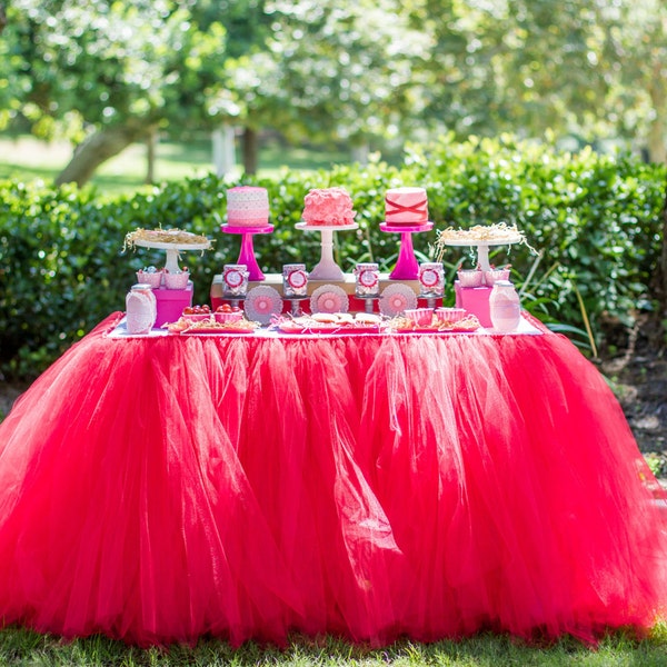 Tutu Table Skirt Etsy