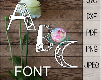 Dad Tools font SVG cutting file, tool alphabet svg files, Fathers day tool hammer svg, screwdriver svg, saw svg, for cricut and silhoutte