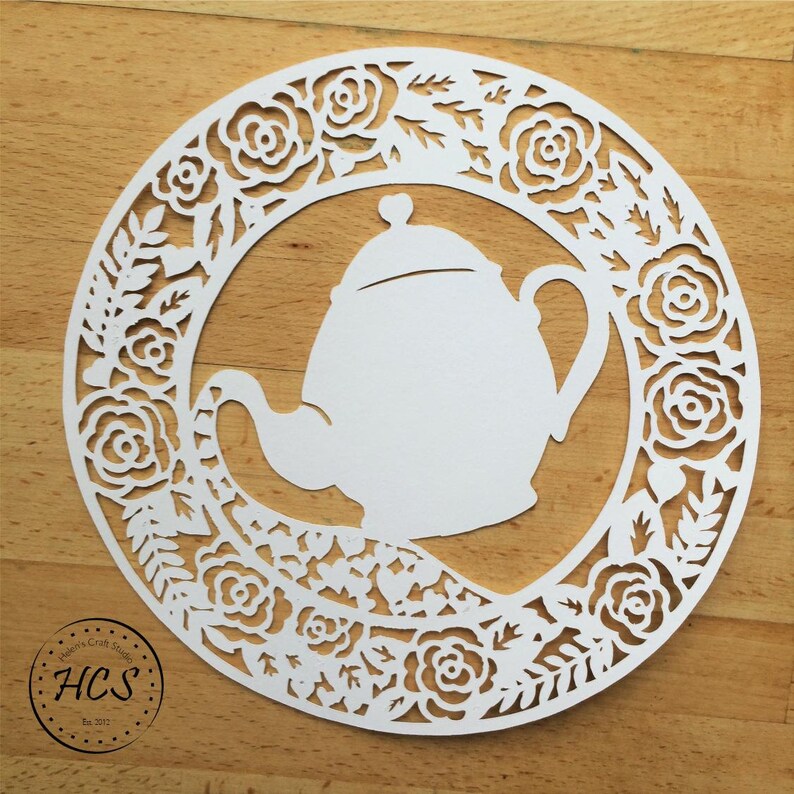 Download Teapot SVG files and DXF cutting file instant download ...