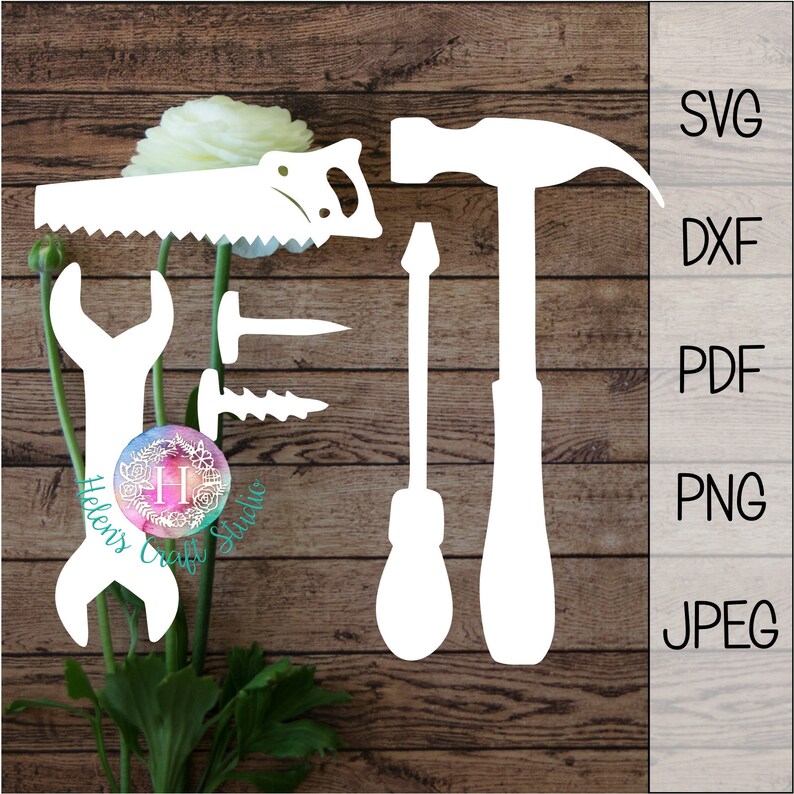 Download Tool box SVG cricut cut files hammer screwdriver saw svg ...