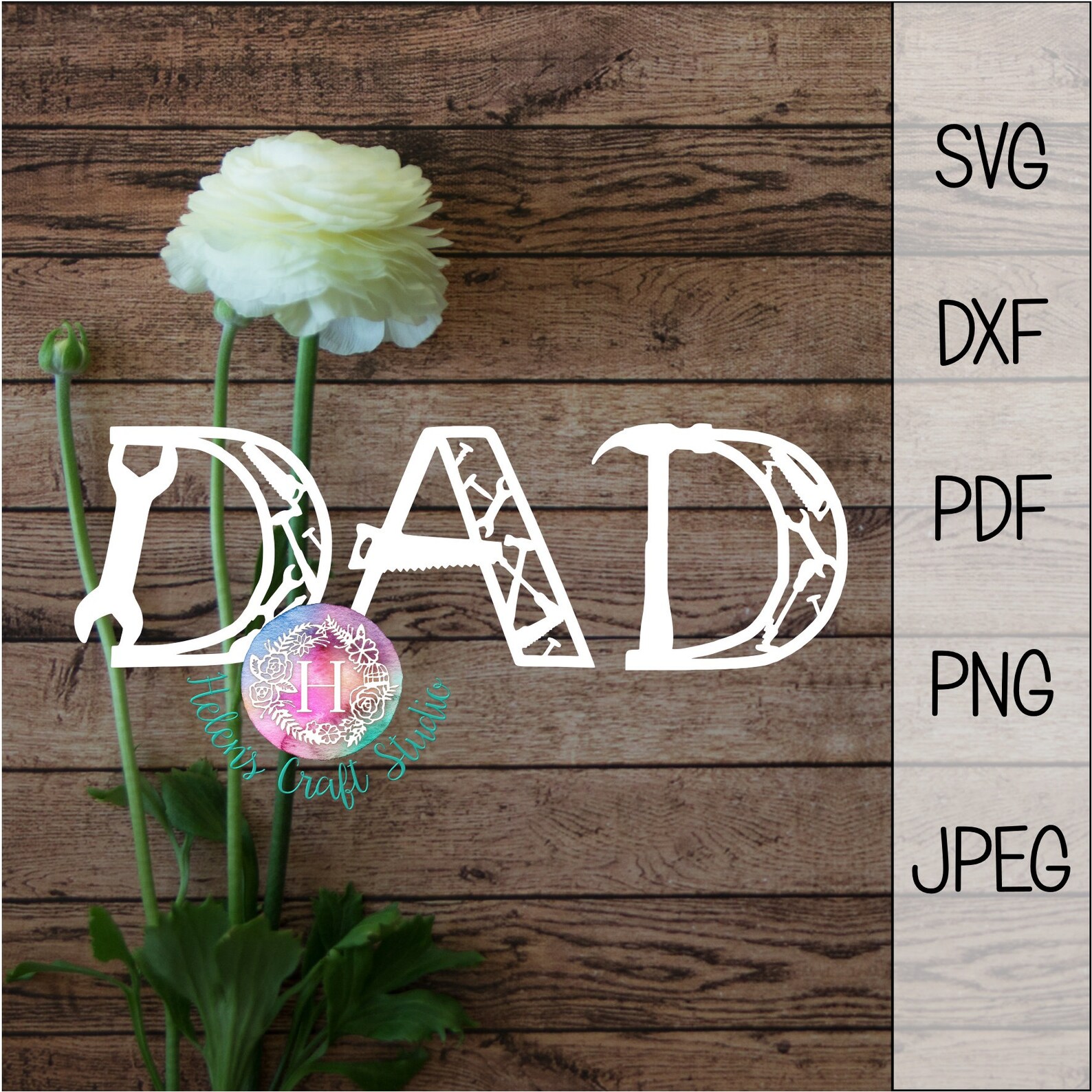 Download Dad Tool box svg cutting file fathers day tools DXF cut files | Etsy